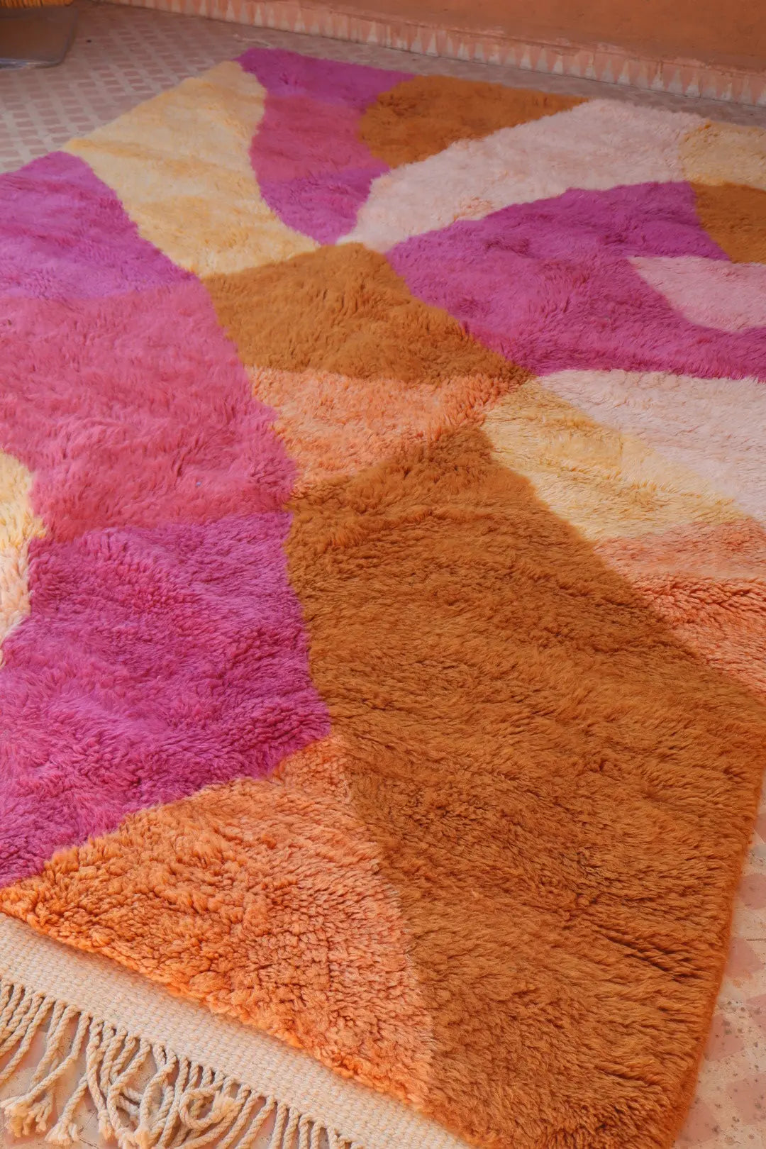 Tapis Berbère Mrirt « Sun Kissed » Les Dessins de Néda - 200 x 300 cm Néda