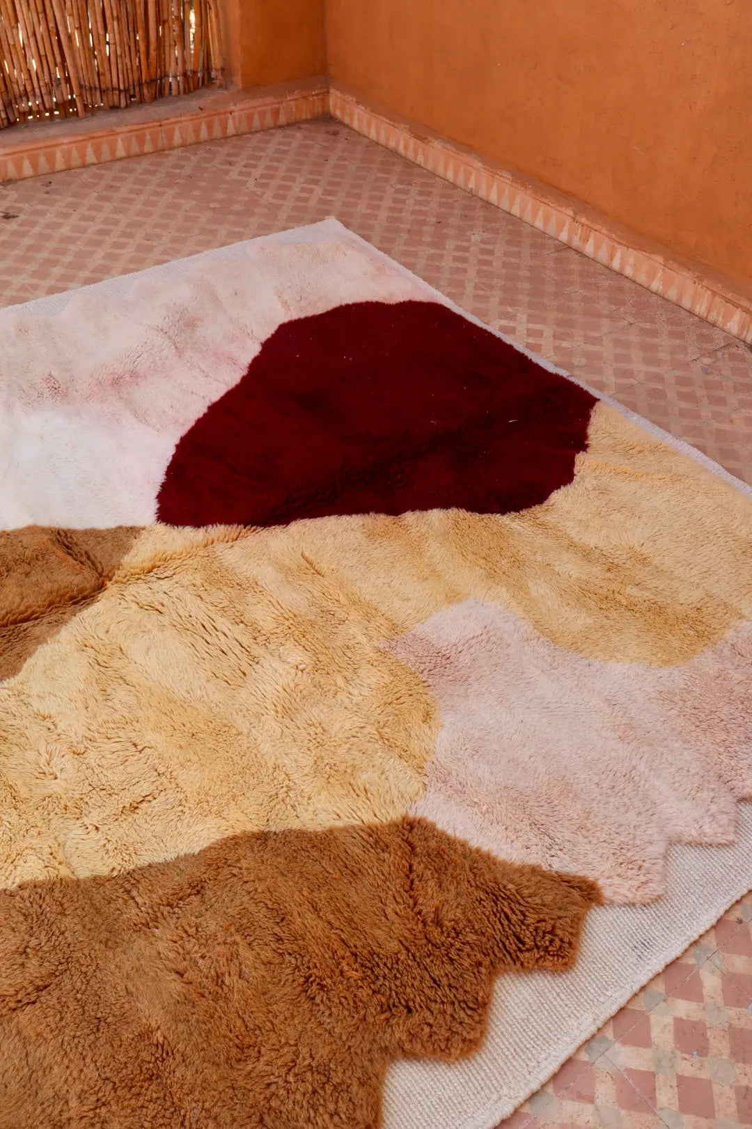 Tapis Berbère Mrirt Coloré Contemporain - 310 x 211 cm Néda