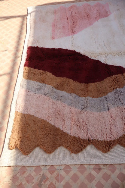 Tapis Berbère Mrirt Coloré Contemporain - 310 x 211 cm Néda