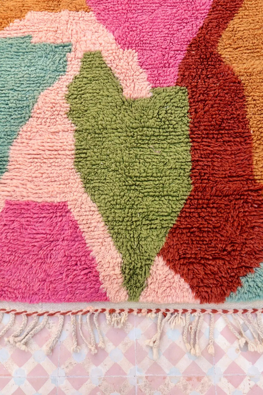 Tapis Berbère coloré « Indian Summer » - Les dessins de Néda - 260 x 150 cm Néda