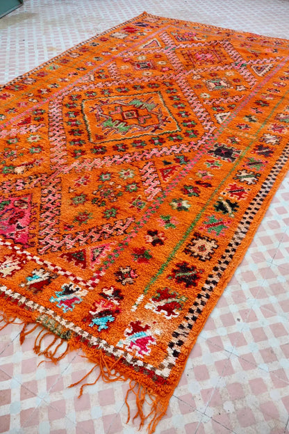 Tapis Berbère Boujaad Antique Orange - 295 x 190 cm Néda