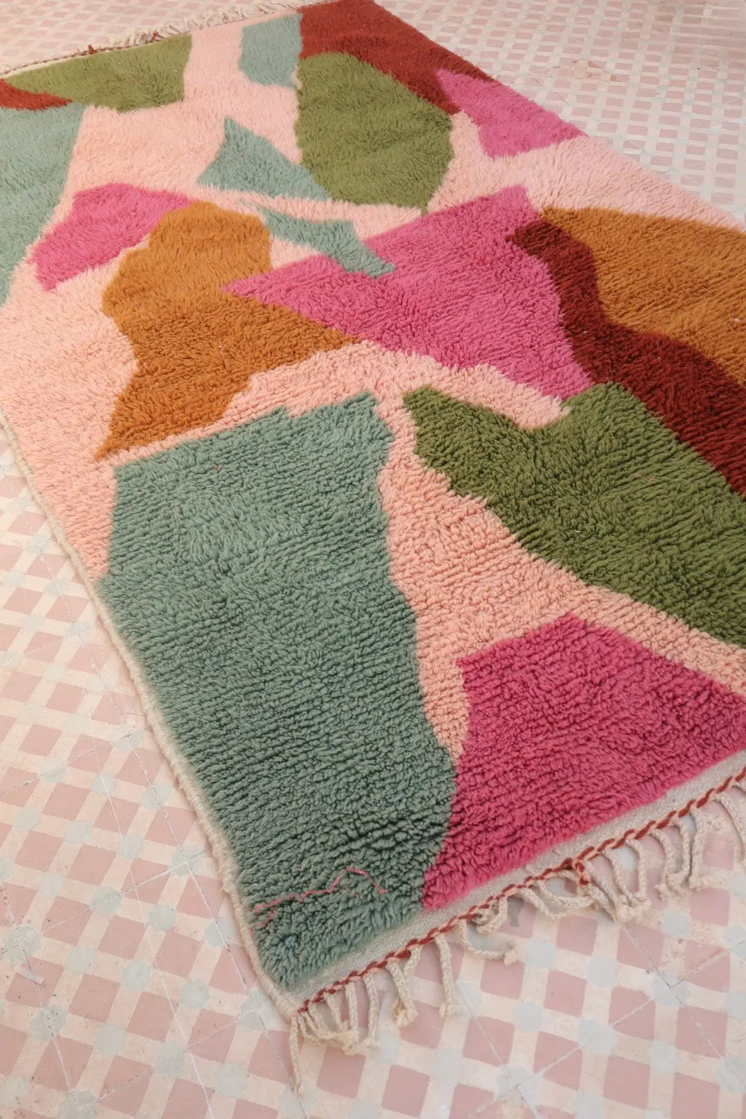 Tapis Berbère coloré « Indian Summer » - Les dessins de Néda - 260 x 150 cm Néda