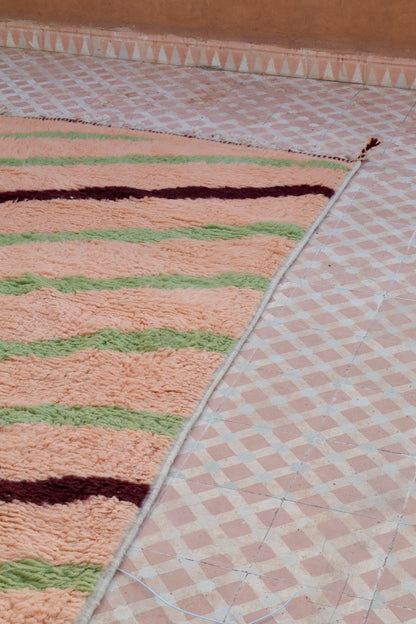 Alfombra bereber colorida « Tiger » - Los dibujos de Néda - Néda