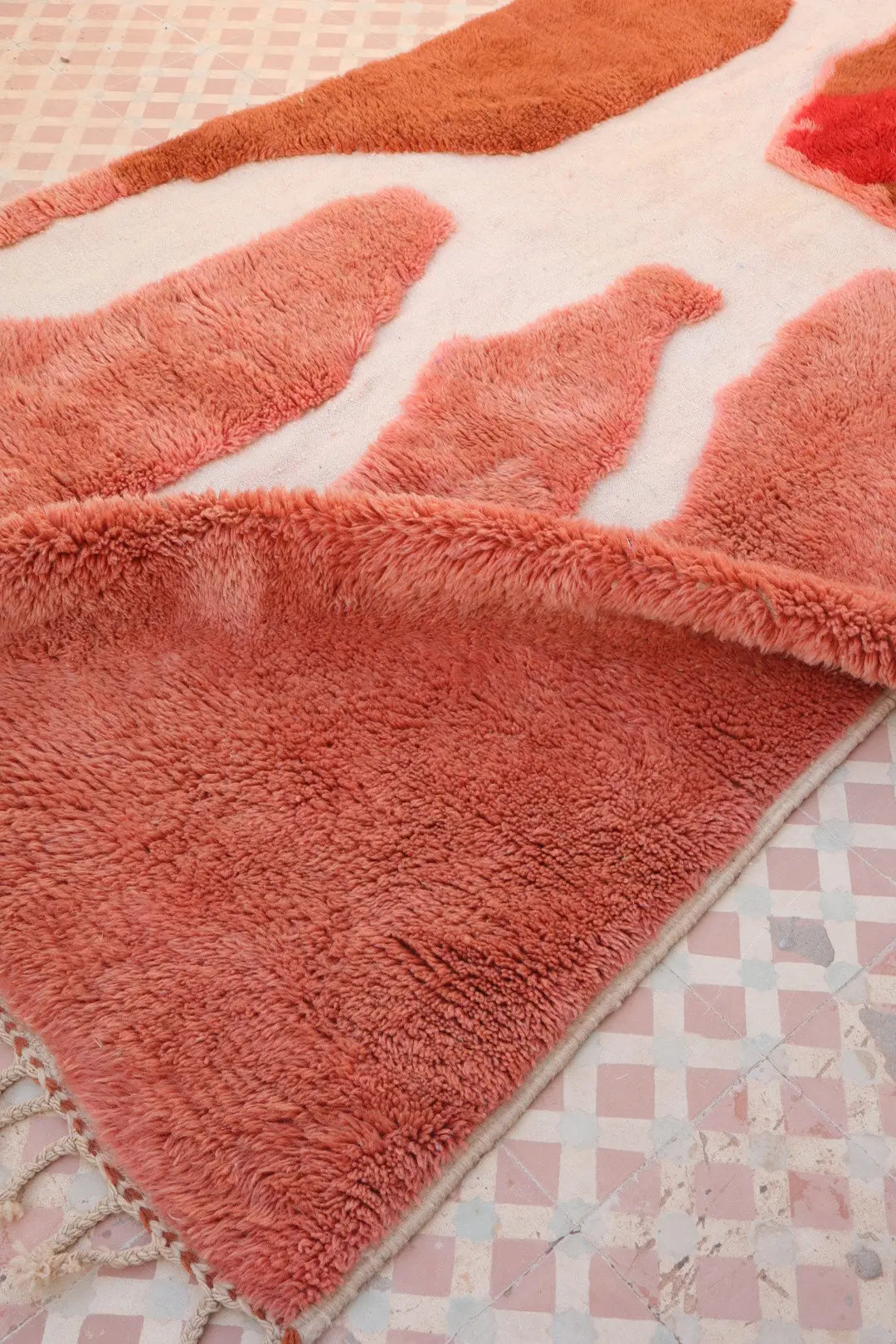 Tapis Berbère coloré « Breakfast Please » - Les dessins de Néda - 260 x 150 cm Néda