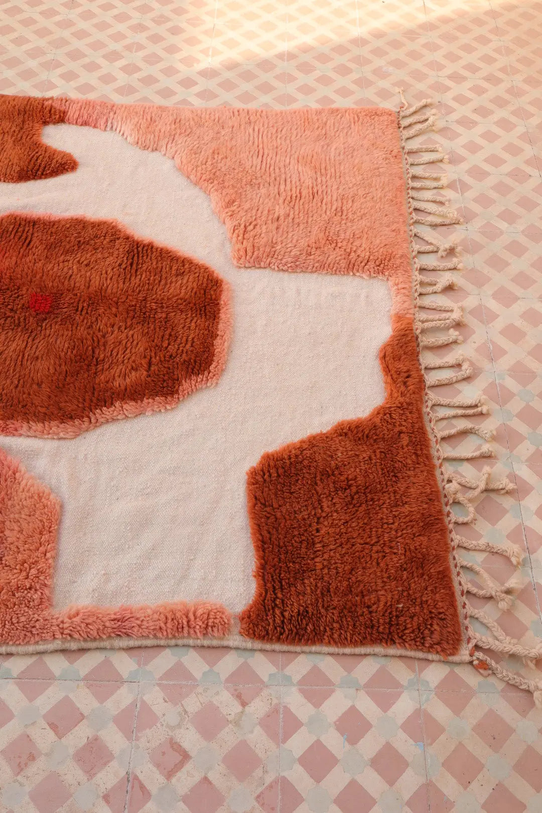 Tapis Berbère coloré « Breakfast Please » - Les dessins de Néda - 260 x 150 cm Néda