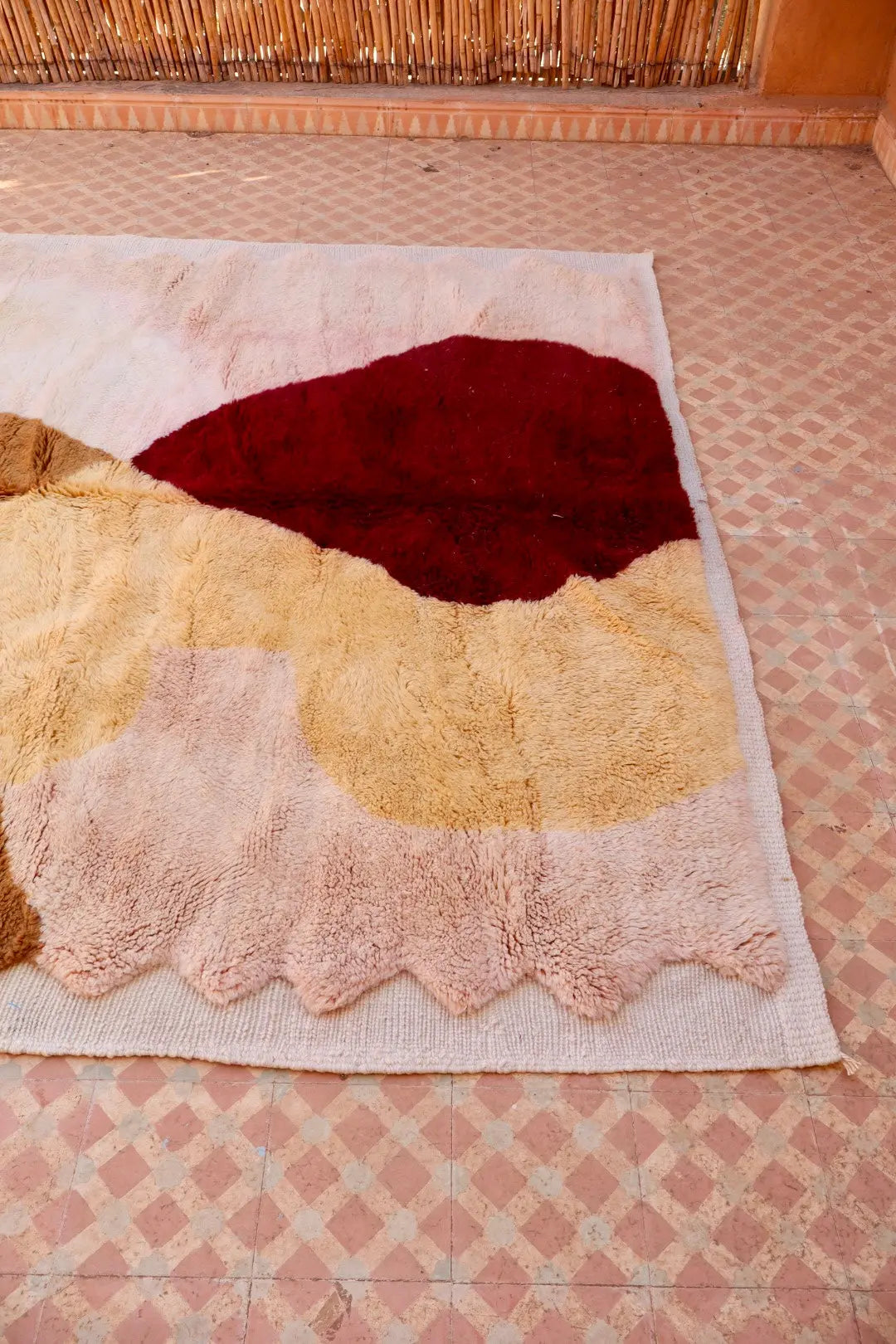 Tapis Berbère Mrirt Coloré Contemporain - 310 x 211 cm Néda