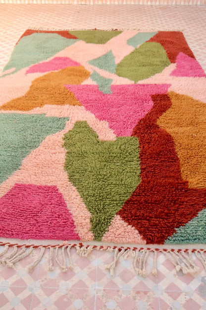 Tapis Berbère coloré « Indian Summer » - Les dessins de Néda - 260 x 150 cm Néda