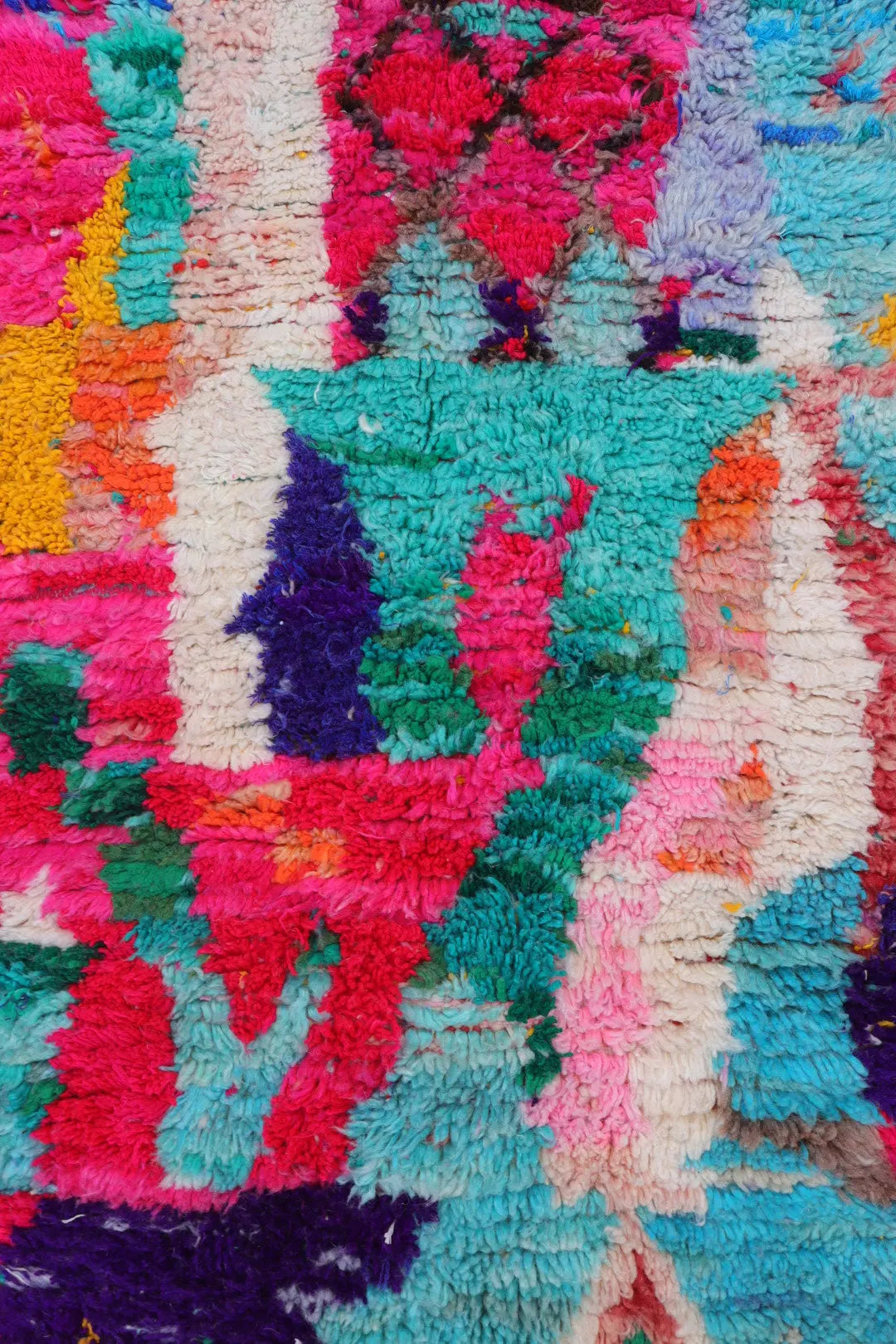 Alfombra Bereber Boujad Colorida Multicolor - 254 x 159 cm Néda