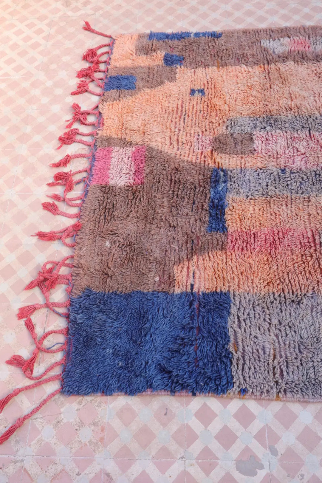 Tapis Berbère Coloré Tons Terreux Qualité Supérieure - 248 x 150 cm Néda