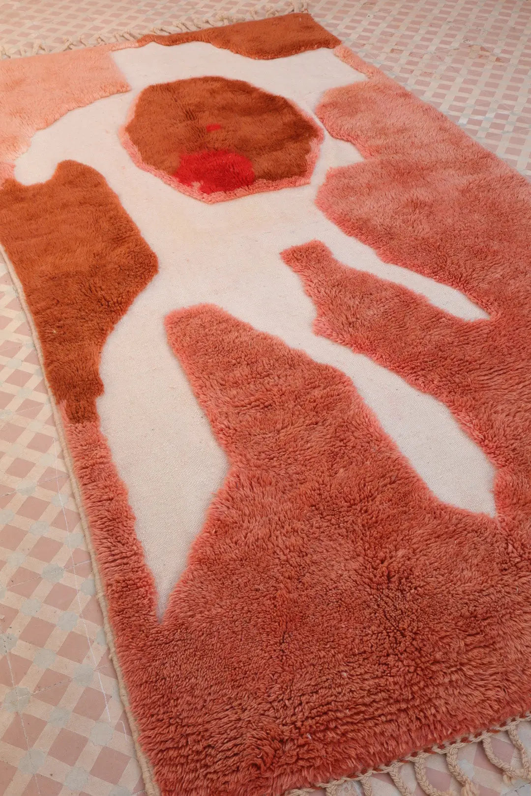 Tapis Berbère coloré « Breakfast Please » - Les dessins de Néda - 260 x 150 cm Néda