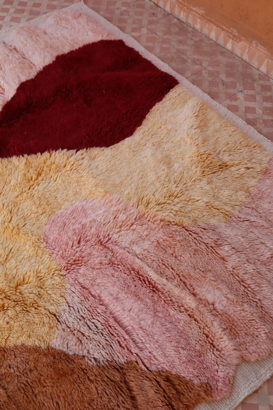 Tapis Berbère Mrirt Coloré Contemporain - 270 x 170 cm Néda
