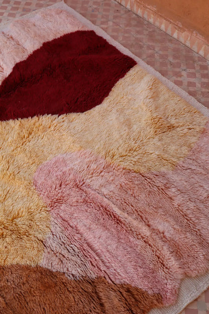 Tapis Berbère Mrirt Coloré Contemporain - 270 x 170 cm Néda
