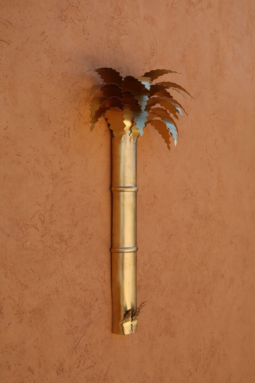 Wall wall in Palm Brass Make-Palm- Palma "