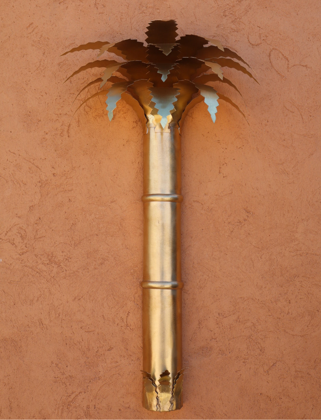 Wall wall in Palm Brass Make-Palm- Palma "