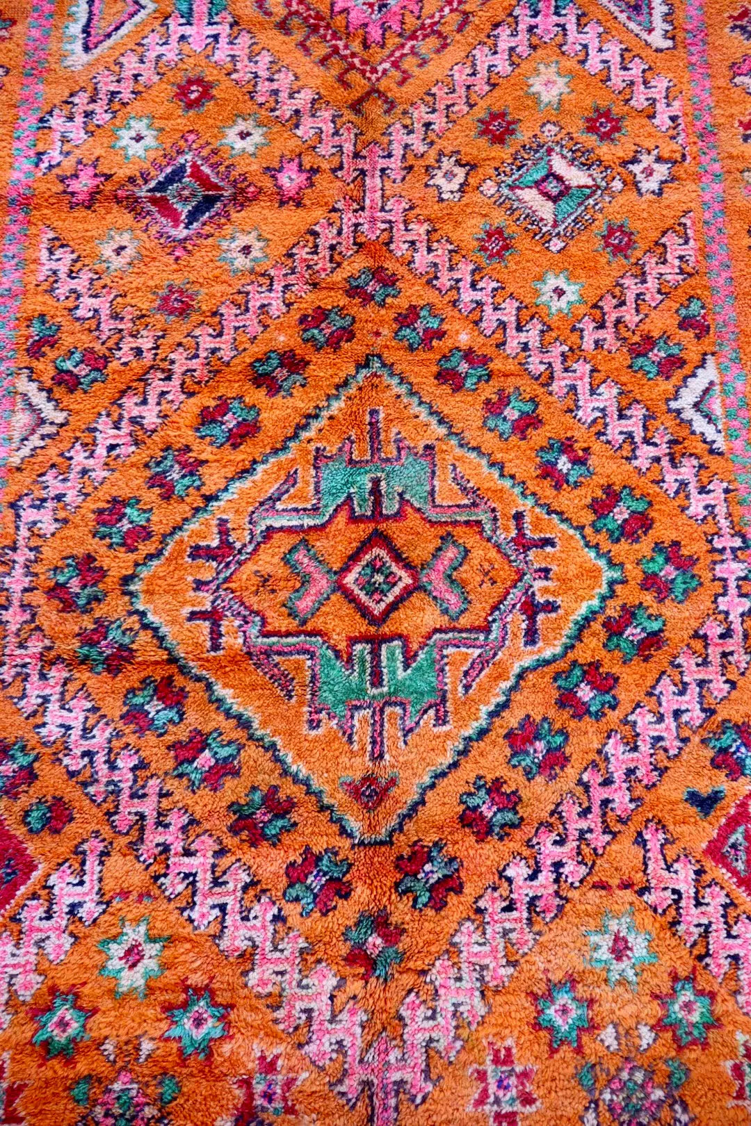 Tapis Berbère Boujaad Antique Orange - 295 x 190 cm Néda