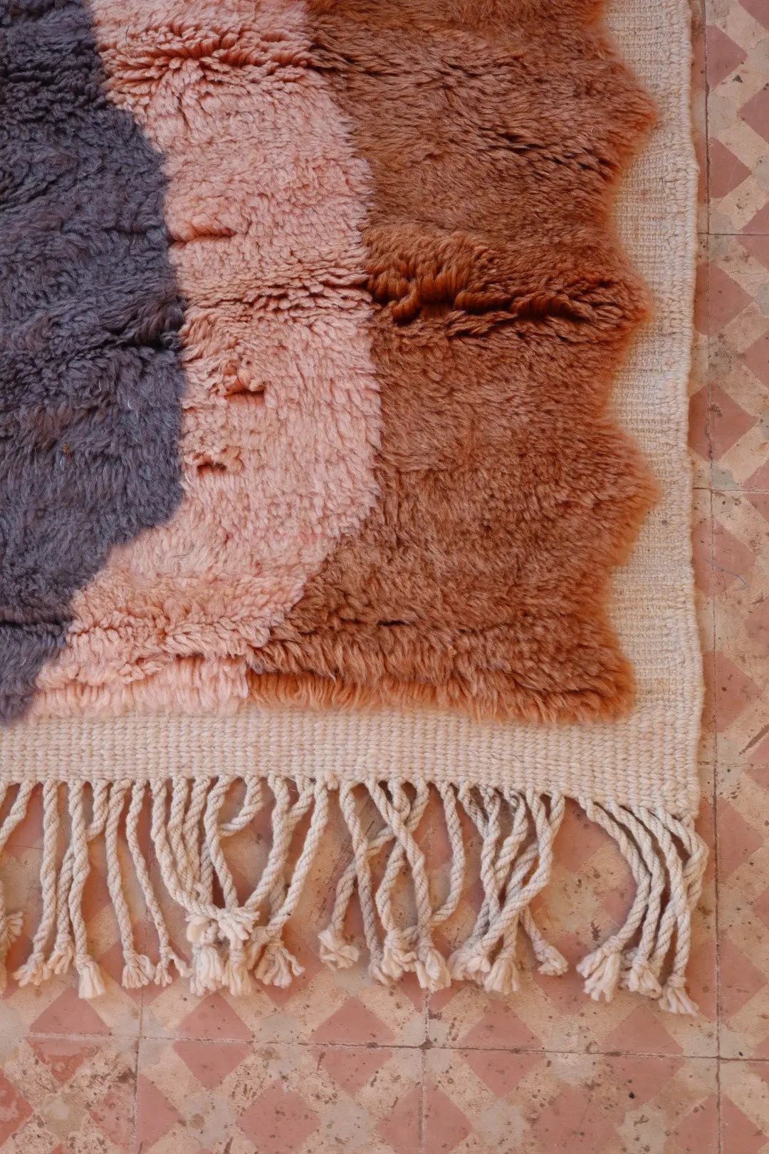 Tapis Berbère Mrirt Coloré Contemporain - 270 x 170 cm Néda