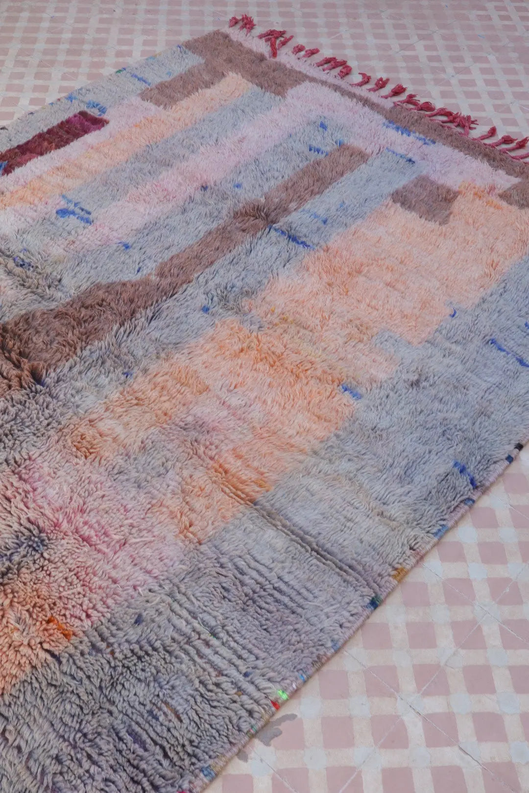 Tapis Berbère Coloré Tons Terreux Qualité Supérieure - 248 x 150 cm Néda