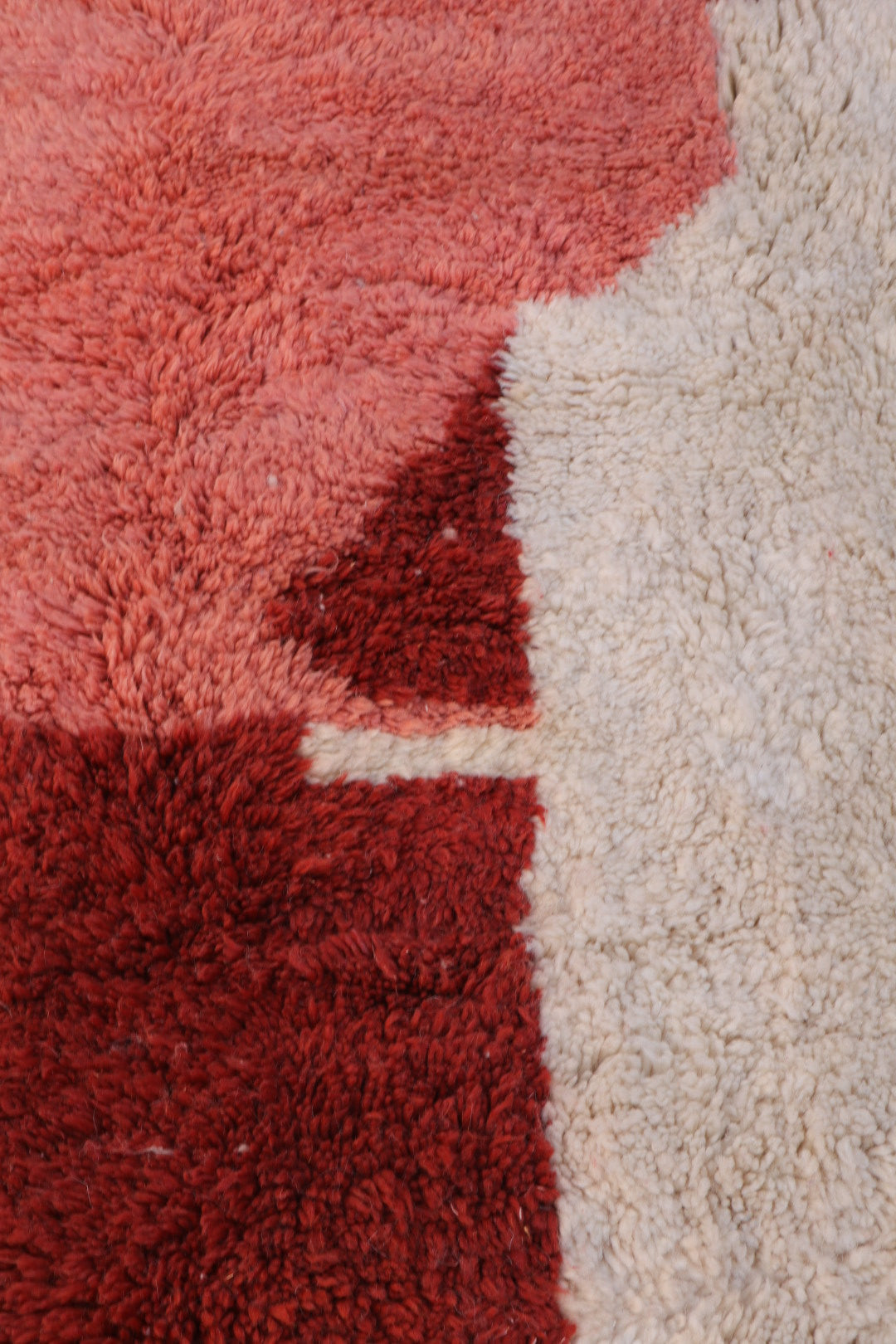 Tapis Berbère Coloré Contemporain Marron & Rose Qualité Supérieure - 200 x 155 cm Néda